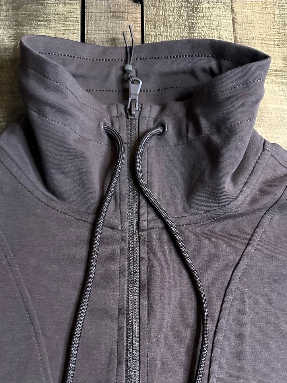 Old Navy Active Women's Medium Brown Quarter Zip Pullover Crop Sweatshirt